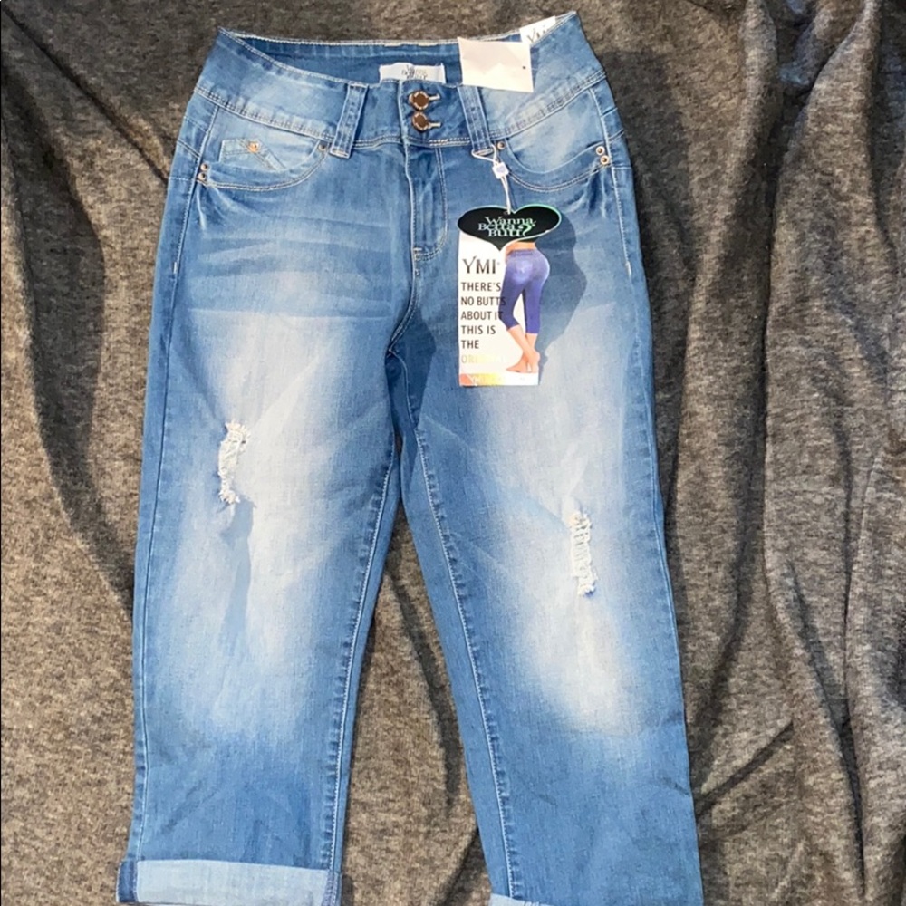 Distressed YMI Jeans